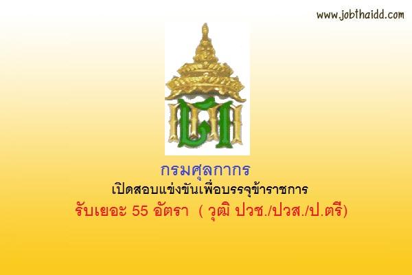 ​กรมศุลกากร เปิดสอบแข่งขันเพื่อบรรจุข้าราชการ 55 อัตรา ประจำปี 2560 ( วุฒิ ปวช./ปวส./ป.ตรี)