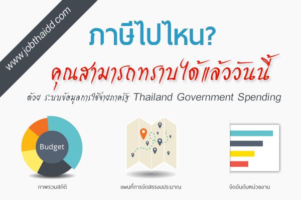 ภาษีไปไหน? ใครบ้างที่นำเงินประเทศไปใช้บ้าง ที่นี่มีคำตอบ